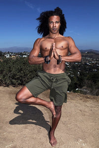 Men's Yoga Ninja Shorts Organic Eco-Friendly - Tru Zen Wear