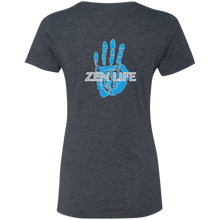 Load image into Gallery viewer, Tru Zen / Tru Life ~ Ladies&#39; Triblend T-Shirt - Tru Zen Wear