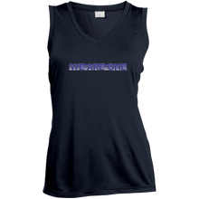 Load image into Gallery viewer, We Are One / Zen Life ~ Sport-Tek Ladies&#39; Sleeveless Moisture Absorbing V-Neck - Tru Zen Wear