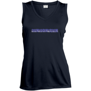 We Are One / Zen Life ~ Sport-Tek Ladies' Sleeveless Moisture Absorbing V-Neck - Tru Zen Wear