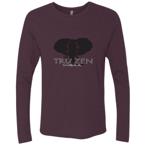 Tru Zen / Tru Life ~ Next Level Men's Triblend LS Crew - Tru Zen Wear