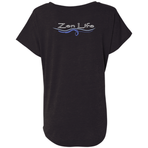 We Are One / Zen Life ~ Ladies' Triblend Dolman Sleeve - Tru Zen Wear