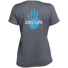 Load image into Gallery viewer, Tru Zen / Tru Life ~ Sport-Tek Ladies&#39; Heather Dri-Fit Moisture-Wicking T-Shirt - Tru Zen Wear