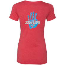 Load image into Gallery viewer, Tru Zen / Tru Life ~ Ladies&#39; Triblend T-Shirt - Tru Zen Wear