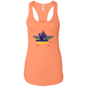 Yoga Star Luv ~ Ladies Ideal Racerback Tank - Tru Zen Wear