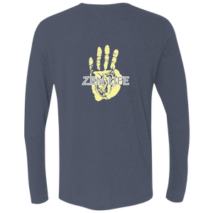 Tru Zen / Tru Life ~ Next Level Men's Triblend LS Crew - Tru Zen Wear