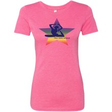 Load image into Gallery viewer, Yoga Star Luv ~ Ladies&#39; Triblend T-Shirt - Tru Zen Wear