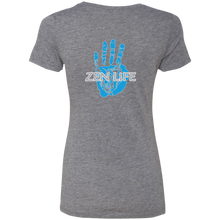 Load image into Gallery viewer, Tru Zen / Tru Life ~ Ladies&#39; Triblend T-Shirt - Tru Zen Wear