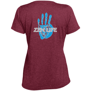 Tru Zen / Tru Life ~ Sport-Tek Ladies' Heather Dri-Fit Moisture-Wicking T-Shirt - Tru Zen Wear