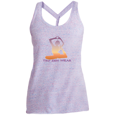 Yoga Luv ~  Ladies Cosmic Twist Back Tank - Tru Zen Wear