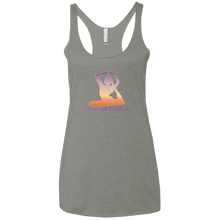 Load image into Gallery viewer, Yoga Love ~ Ladies&#39; Triblend Racerback Tank - Tru Zen Wear