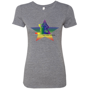 Yoga Star Special Luv ~ Ladies' Triblend T-Shirt - Tru Zen Wear