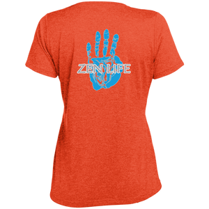 Tru Zen / Tru Life ~ Sport-Tek Ladies' Heather Dri-Fit Moisture-Wicking T-Shirt - Tru Zen Wear