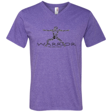 Load image into Gallery viewer, Tru Warrior ~ Men&#39;s Printed V-Neck T-Shirt - Tru Zen Wear