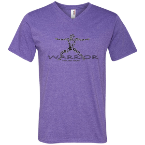 Tru Warrior ~ Men's Printed V-Neck T-Shirt - Tru Zen Wear