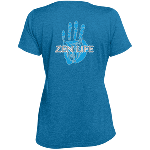 Tru Zen / Tru Life ~ Sport-Tek Ladies' Heather Dri-Fit Moisture-Wicking T-Shirt - Tru Zen Wear