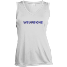 Load image into Gallery viewer, We Are One / Zen Life ~ Sport-Tek Ladies&#39; Sleeveless Moisture Absorbing V-Neck - Tru Zen Wear