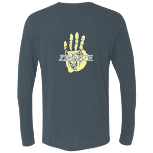 Tru Zen / Tru Life ~ Next Level Men's Triblend LS Crew - Tru Zen Wear