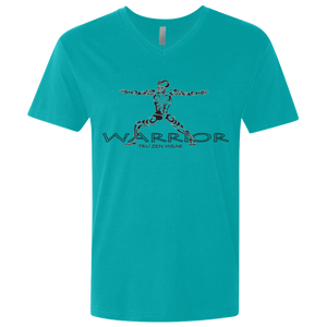 Tru Warrior ~ Men's Premium Fitted SS V-Neck - Tru Zen Wear