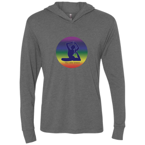 Yoga Sun Luv ~ Ladies Triblend LS Hooded T-Shirt - Tru Zen Wear