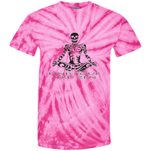 Load image into Gallery viewer, Find Your Tru Zen Skully ~ Cotton Tie Dye T-Shirt - Tru Zen Wear