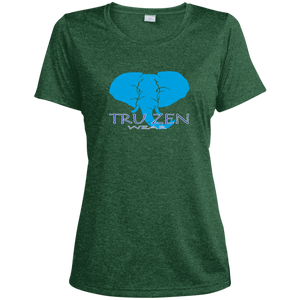 Tru Zen / Tru Life ~ Sport-Tek Ladies' Heather Dri-Fit Moisture-Wicking T-Shirt - Tru Zen Wear