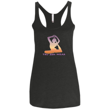 Load image into Gallery viewer, Yoga Love ~ Ladies&#39; Triblend Racerback Tank - Tru Zen Wear