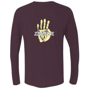 Tru Zen / Tru Life ~ Next Level Men's Triblend LS Crew - Tru Zen Wear