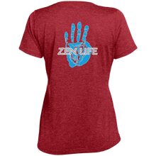 Load image into Gallery viewer, Tru Zen / Tru Life ~ Sport-Tek Ladies&#39; Heather Dri-Fit Moisture-Wicking T-Shirt - Tru Zen Wear