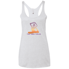 Load image into Gallery viewer, Yoga Love ~ Ladies&#39; Triblend Racerback Tank - Tru Zen Wear