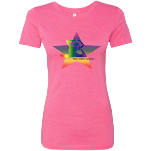 Yoga Star Special Luv ~ Ladies' Triblend T-Shirt - Tru Zen Wear