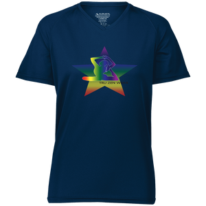 Yoga Star Special Luv ~ Ladies' Raglan Sleeve Wicking T-Shirt - Tru Zen Wear