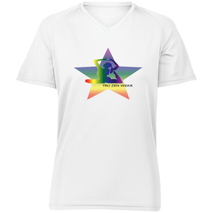 Yoga Star Special Luv ~ Ladies' Raglan Sleeve Wicking T-Shirt - Tru Zen Wear