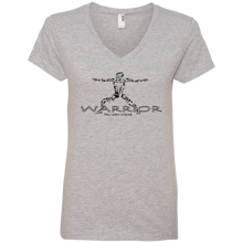 Load image into Gallery viewer, Tru Warrior ~ Ladies&#39; V-Neck T-Shirt - Tru Zen Wear