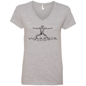 Tru Warrior ~ Ladies' V-Neck T-Shirt - Tru Zen Wear