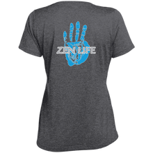 Load image into Gallery viewer, Tru Zen / Tru Life ~ Sport-Tek Ladies&#39; Heather Dri-Fit Moisture-Wicking T-Shirt - Tru Zen Wear