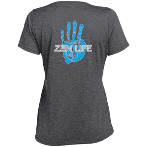 Tru Zen / Tru Life ~ Sport-Tek Ladies' Heather Dri-Fit Moisture-Wicking T-Shirt - Tru Zen Wear