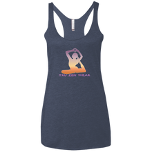 Load image into Gallery viewer, Yoga Love ~ Ladies&#39; Triblend Racerback Tank - Tru Zen Wear