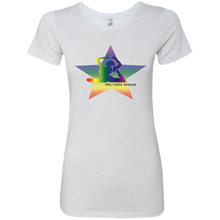 Load image into Gallery viewer, Yoga Star Special Luv ~ Ladies&#39; Triblend T-Shirt - Tru Zen Wear