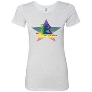 Yoga Star Special Luv ~ Ladies' Triblend T-Shirt - Tru Zen Wear