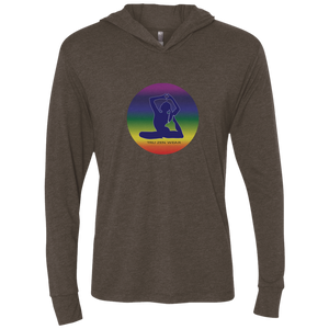 Yoga Sun Luv ~ Ladies Triblend LS Hooded T-Shirt - Tru Zen Wear