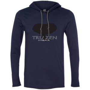 Tru Zen / Tru Life ~ Anvil LS T-Shirt Hoodie - Tru Zen Wear