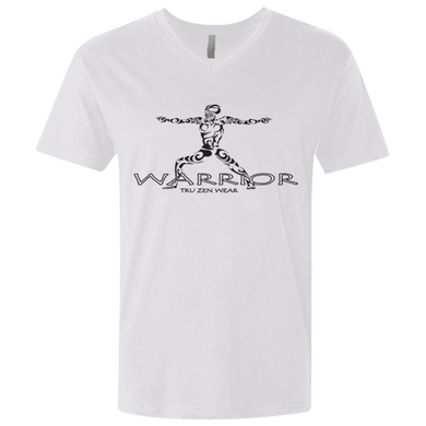 Tru Warrior ~ Men's Premium Fitted SS V-Neck - Tru Zen Wear