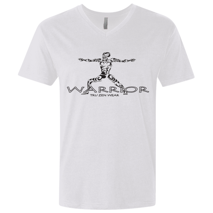 Tru Warrior ~ Men's Premium Fitted SS V-Neck - Tru Zen Wear