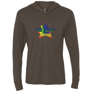 Yoga Star Special Luv ~ Ladies Triblend LS Hooded T-Shirt - Tru Zen Wear