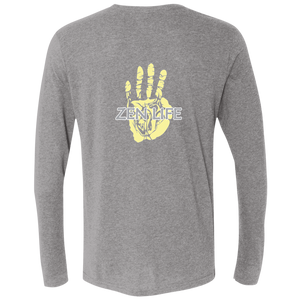 Tru Zen / Tru Life ~ Next Level Men's Triblend LS Crew - Tru Zen Wear