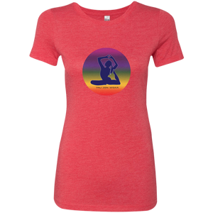 Yoga Sun Luv ~ Ladies' Triblend T-Shirt - Tru Zen Wear