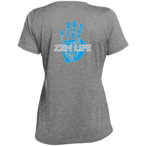 Tru Zen / Tru Life ~ Sport-Tek Ladies' Heather Dri-Fit Moisture-Wicking T-Shirt - Tru Zen Wear