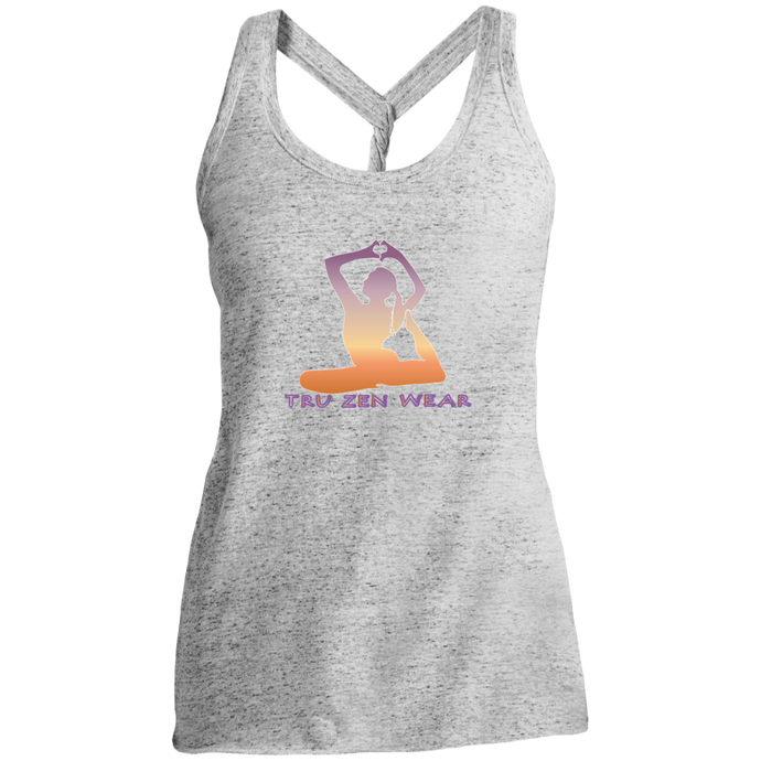 Yoga Luv ~  Ladies Cosmic Twist Back Tank - Tru Zen Wear