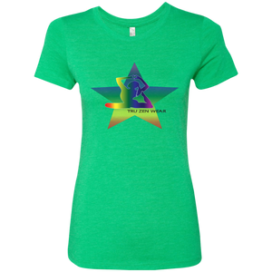 Yoga Star Special Luv ~ Ladies' Triblend T-Shirt - Tru Zen Wear